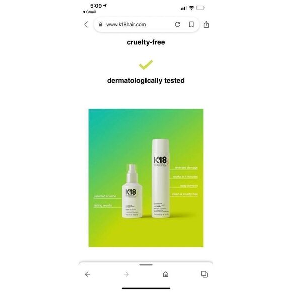 K18 Mist -> K18 Mist - Picture 9 of 11